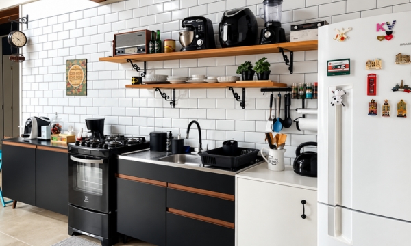 Organize Appliances and Gain Space in Small Kitchens